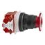 30mm Mounting Hole Dia. Maintained (MA) NC 600VAC Push-Button Switch, 9001SKR9RH6