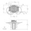 Top Mount Fuse Block Control Transformer (200VA, 1PH, 176F Temp Rise), 9070TF200D20