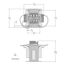 Top Mount Fuse Block Control Transformer (500VA, 1PH, 239F Temp Rise), 9070TF500D20