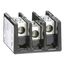 3 Pole Terminal Cover, for 9080LBA362/9080LBC362 Power Distribution Blocks, 9080LB23