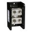 2 Pole Phenolic Power Distribution Block (250A Aluminum, 310A Copper, 600VAC, 1 Primary Connection), 9080LBA263101