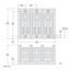 3 Pole Phenolic Power Distribution Block (270A Aluminum, 335A Copper, 600VAC, 1 Primary Connection), 9080LBA363104