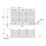 3 Pole Phenolic Power Distribution Block (620A Aluminum, 760A Copper, 600VAC, 2 Primary Connection), 9080LBA3652021