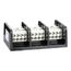 3 Pole Phenolic Power Distribution Block (620A Aluminum, 760A Copper, 600VAC, 2 Primary Connection), 9080LBA365208