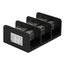 3 Pole Phenolic Power Distribution Block (620A Aluminum, 760A Copper, 600VAC, 2 Primary Connection), 9080LBA365212