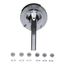 Circuit Breaker Handle Assembly, for 9421LG7, LF1, LK1 or LJ7 Operating Mechanisms, Door Mounted Mechanisms, PowerPact Circuit Breaker, 9421LC43