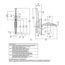 Circuit Breaker Operating Mechanism Handle, for 9422TG1 Disconnect Switch, 9422TG2 Disconnect Switch, 9422A7