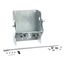 Flange Mounted Variable Depth Fusible Disconnect Switch & Operating Mechanism (100A, 600V), 9422TEF10