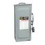 60A Fusible General Duty Safety Switch, 2 Pole, NEMA 3R Enclosure w/ Bolt on Hub Provision and Neutral (240VAC)