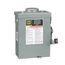 30A Fusible General Duty Safety Switch, 3 Pole, NEMA 3R Enclosure w/ Bolt on Hub Provision and Neutral (240VAC)