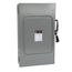 200A Fusible General Duty Safety Switch, 3 Pole, NEMA 1 Enclosure w/ Neutral (240VAC)