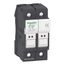 2-Pole 600V 32 Amp DIN Rail Mount Fuse Holder For 38mm x 35mm 10mm Dia. AM And GG Class Fuses, DF102V