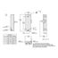 100A Double Throw Non-Fusible Safety Switch, 2 Pole, NEMA 3R Enclosure w/ Bolt on Hub Provision (240VAC, 250VDC), DTU223RB