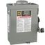 60A Non-Fused General Duty Safety Switch, 2 Pole, NEMA 3R Enclosure w/ Bolt on Hub Provision (240VAC)