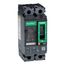 2 Pole Panel Mount Molded Case Circuit Breaker, Thermal Magnetic Trip (40A, 250VDC/600VAC), HDL26040