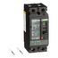 3 Pole Panel Mount Molded Case Circuit Breaker, Thermal Magnetic Trip (20A, 250VDC/600VAC), HDL36020