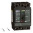 3 Pole Panel Mount Molded Case Circuit Breaker, Thermal Magnetic Trip (40A, 250VDC/600VAC), HDL36040