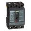 3 Pole Plug In Molded Case Circuit Breaker, Thermal Magnetic Trip (15A, 600VAC), HGA36015
