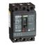 3 Pole Plug In Molded Case Circuit Breaker, Thermal Magnetic Trip (100A, 600VAC), HGA36100
