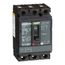 3 Pole Plug In Molded Case Circuit Breaker, Thermal Magnetic Trip (100A, 600VAC), HGA36100