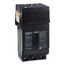 3 Pole Panel Mount Molded Case Circuit Breaker, Thermal Magnetic Trip (15A, 250VDC/600VAC), HGL36015