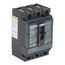 3 Pole Panel Mount Molded Case Circuit Breaker, Thermal Magnetic Trip (50A, 250VDC/600VAC), HGL36050