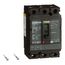 3 Pole Panel Mount Molded Case Circuit Breaker, Thermal Magnetic Trip (50A, 250VDC/600VAC), HGL36050