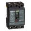 3 Pole Panel Mount Molded Case Circuit Breaker, Electronic Trip (50A, 600V), HJL36050M72
