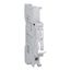 16 Amp 440 VAC 1-Pole DIN Rail Mounted Magnetic Trip Miniature Circuit Breaker, 18-4 AWG, 76mm Deep x 81mm High x 18mm Wide, M9F11116