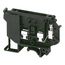 1-Pole 500V 6.3 Amp -40 To 266°F DIN Rail Mount Polyamide Fused Terminal Block With 110-250V LED Indicator, 3 Contacts, 26 To 10 AWG, 56-1/2mm High, NSYTRV42SF5LA