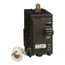 2 Pole Bolt On Miniature Circuit Breaker, Switch Neutral (20A, 120VAC, 10kA), QOB220SWN