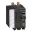 2 Pole Bolt On Miniature Circuit Breaker, AC Shunt Trip (40A, 120/240VAC, 10kA), QOB2401021