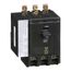 3 Pole Bolt On Miniature Circuit Breaker, AC Shunt Trip (100A, 120/240VAC, 10kA), QOB31001021