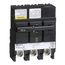 3 Pole Bolt On Miniature Circuit Breaker (125A, 120/240VAC, 22kA), QOB3125VH