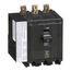 3 Pole Bolt On Miniature Circuit Breaker, AC Shunt Trip (50A, 120/240VAC, 10kA), QOB3501021