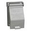 2 Pole Panel Mount Miniature Circuit Breaker (80A, 120/240VAC, 10kA), QOU280