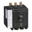 3 Pole Panel Mount Miniature Circuit Breaker (15A, 120/240VAC, 10kA), QOU315