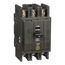3 Pole Panel Mount Miniature Circuit Breaker (35A, 120/240VAC, 10kA), QOU335