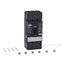 Circuit Breaker Rotary Handle, Door Mounted, Black, for PowerPacT L Frame, S32598