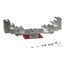 Solid Neutral Assembly Kit (200A, 12-4 AWG Aluminum, 14-4 AWG Copper), SN1200
