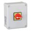 Cam & Disconnect Switch, Enclosed & Fused (690VAC, 3 Pole), 2.91" OAH x 2.36" OAW, VCCF01