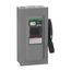 VisiPacT 60A Fused Heavy Duty Safety Switch, 3 Pole, NEMA 1 Enclosure w/ Viewing Window (600VAC)