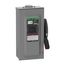 VisiPacT 60A Fused Heavy Duty Safety Switch, 3 Pole, NEMA 3R Enclosure w/ Viewing Window (600VAC)