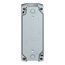 4-Hole 22mm Hole Dia. Polycarbonate NEMA 4X & 13 Pushbutton Switch Enclosure, XALD04H7