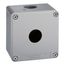1-Hole 1.58" Hole Dia. Zinc Alloy NEMA 4 & 13 Pushbutton Switch Enclosure, 3.15" High x 3.15" Wide x 3.03" Deep, XAPG19501