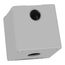 1-Hole 1.58" Hole Dia. Zinc Alloy NEMA 4 & 13 Pushbutton Switch Enclosure, 3.15" High x 3.15" Wide x 3.03" Deep, XAPG19501