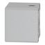 1-Hole 1.58" Hole Dia. Zinc Alloy NEMA 4 & 13 Pushbutton Switch Enclosure, 3.15" High x 3.15" Wide x 3.03" Deep, XAPG19501