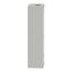 5-Hole 1.58" Hole Dia. Aluminum NEMA 4 & 13 Pushbutton Switch Enclosure, 12.2" High x 3.35" Wide x 3.03" Deep, XAPG59505