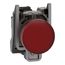 230-240 VAC 50/60 Hz 30mm Round Lens LED Vibration And Water Resistant Pilot Light With Screw Clamp Connector (Red), XB4BVM4