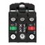 22mm Mounting Hole Dia. Momentary (MO) NC/NO LED Illuminated Push-Button Switch, XB5AW33G5